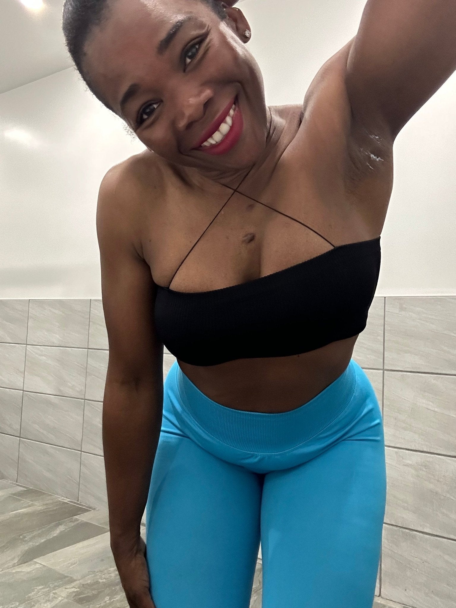 Ribbed Tube Top W/Spaghetti Strap - LEGDAY EVERYDAY