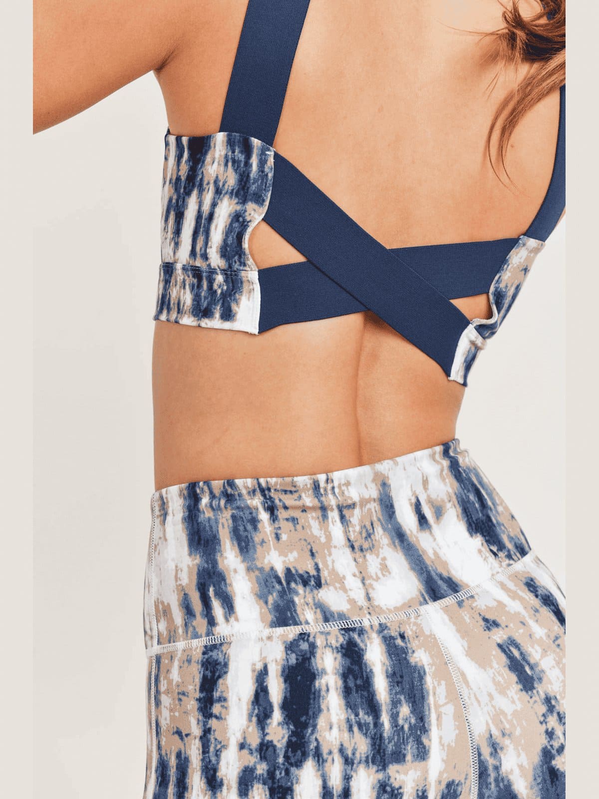 Snowy Lake Criss Cross Sports Bra - LEGDAY EVERYDAY