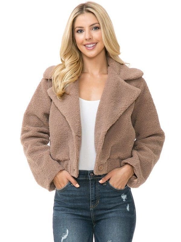 Women's Faux Fur Jacket - BKFJNY