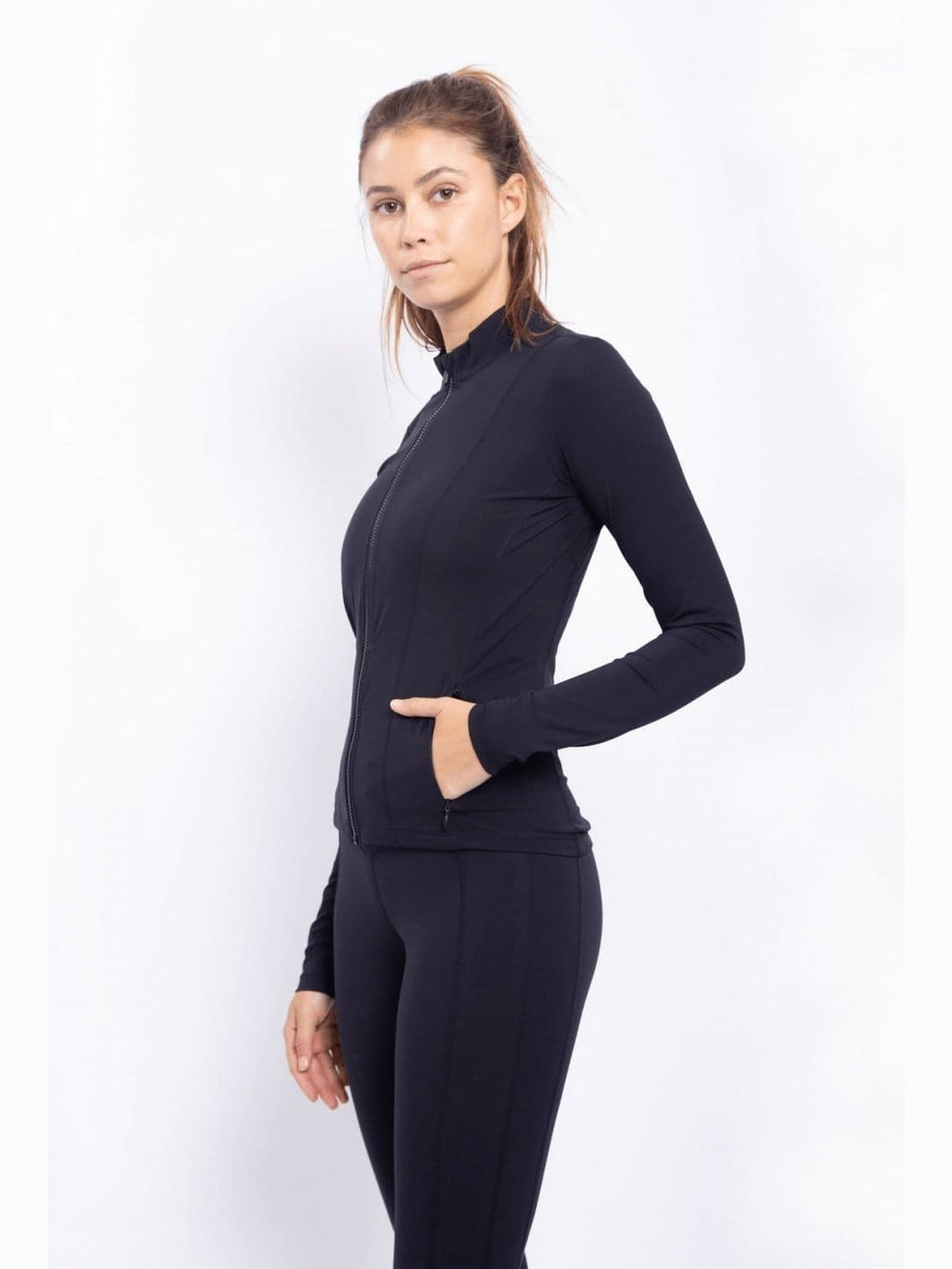 Active Slim Zip - Up Jacket - LEGDAY EVERYDAY