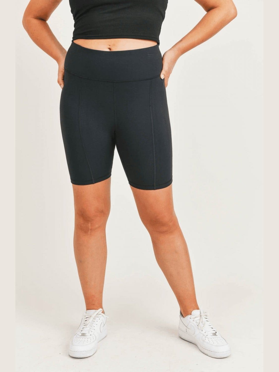 Back Pocket Sweetheart Highwaist Biker Shorts - LEGDAY EVERYDAY