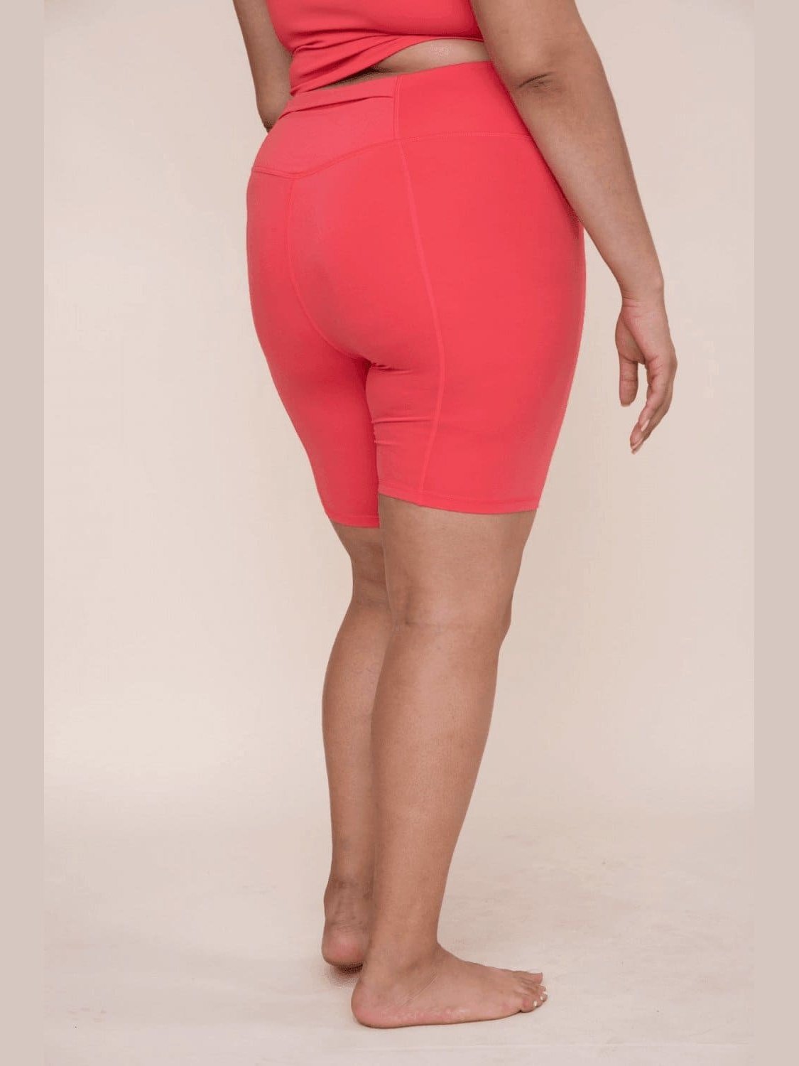 Back Pocket Sweetheart Highwaist Biker Shorts - LEGDAY EVERYDAY