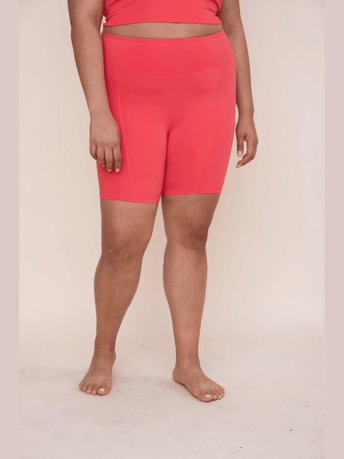 Back Pocket Sweetheart Highwaist Biker Shorts - LEGDAY EVERYDAY