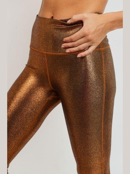 Highwaist Foil Leggings - LEGDAY EVERYDAY