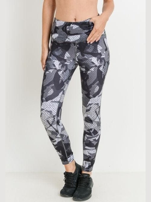 Kaleidoscope Camo Full Leggings - LEGDAY EVERYDAY