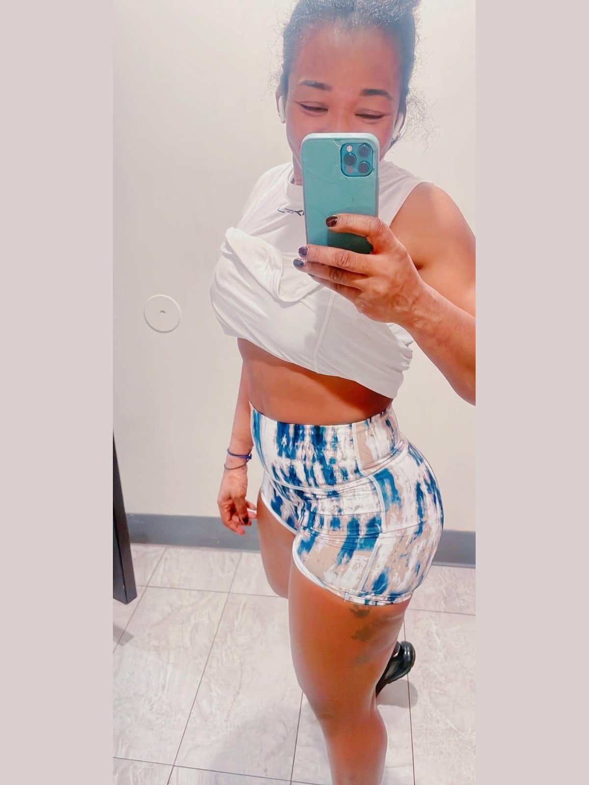Mono B High - Waist Biker Shorts - LEGDAY EVERYDAY