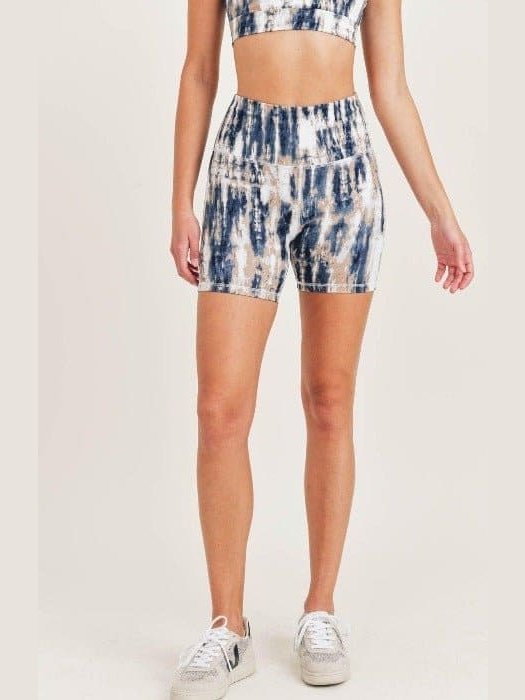 Mono B High - Waist Biker Shorts - LEGDAY EVERYDAY