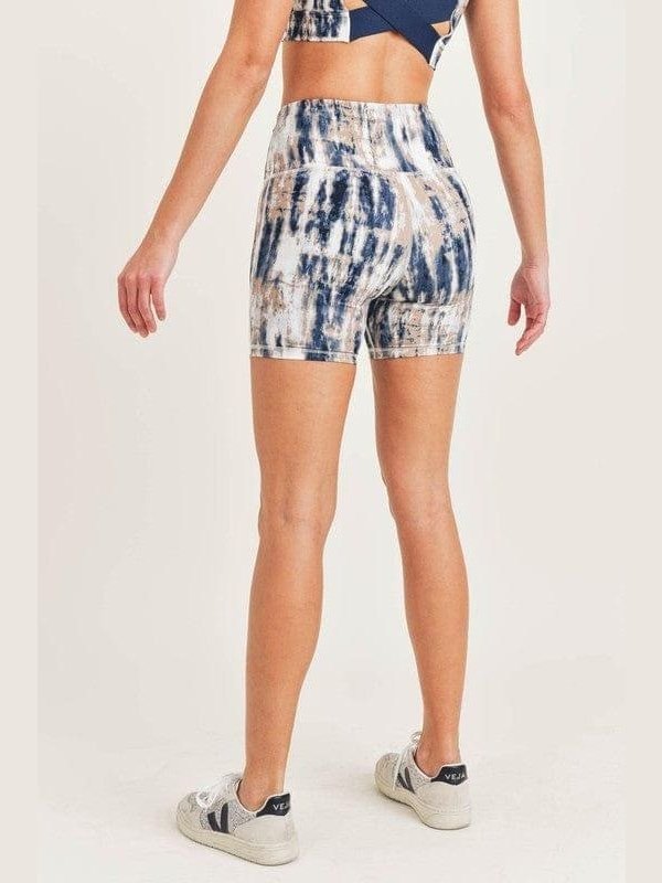 Mono B High - Waist Biker Shorts - LEGDAY EVERYDAY