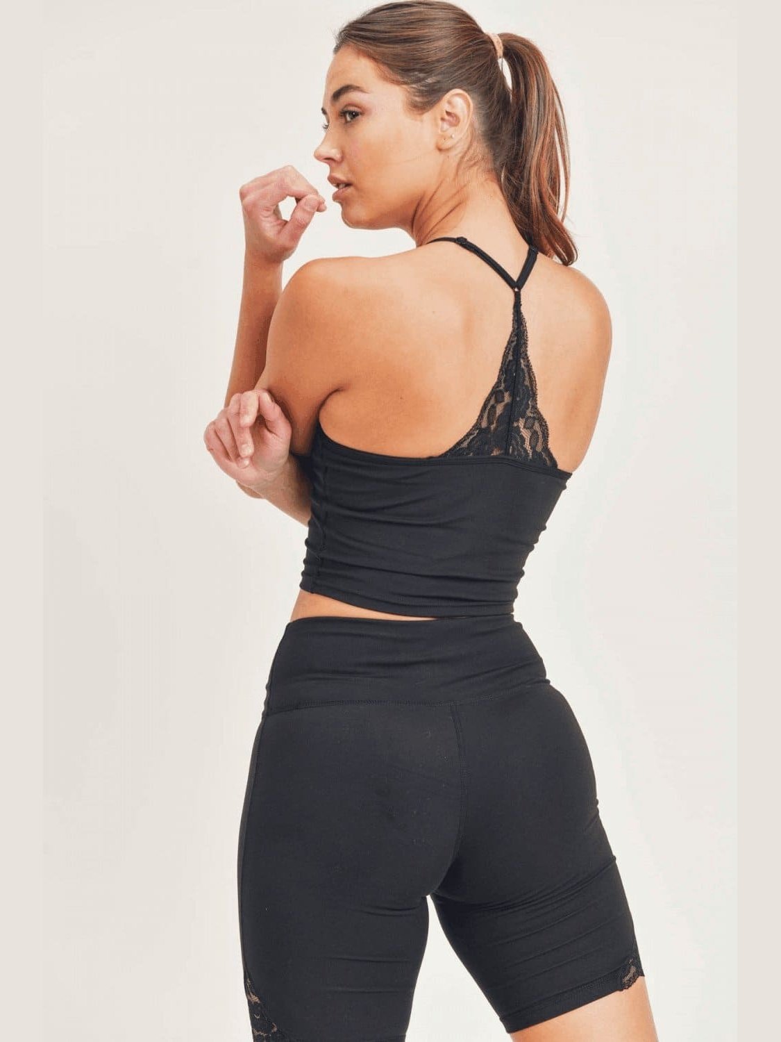Mono B Lace Accent Cami - LEGDAY EVERYDAY
