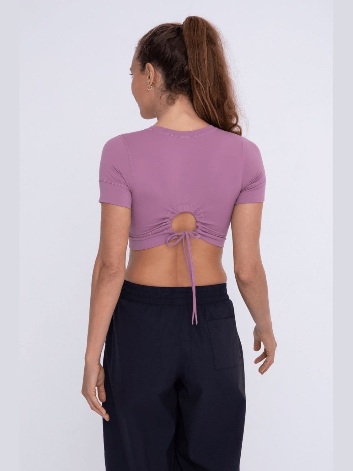 Peekaboo Back Crop Top - LEGDAY EVERYDAY