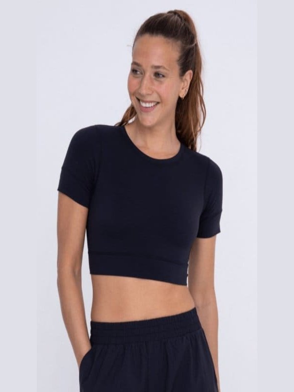 Peekaboo Back Crop Top - LEGDAY EVERYDAY