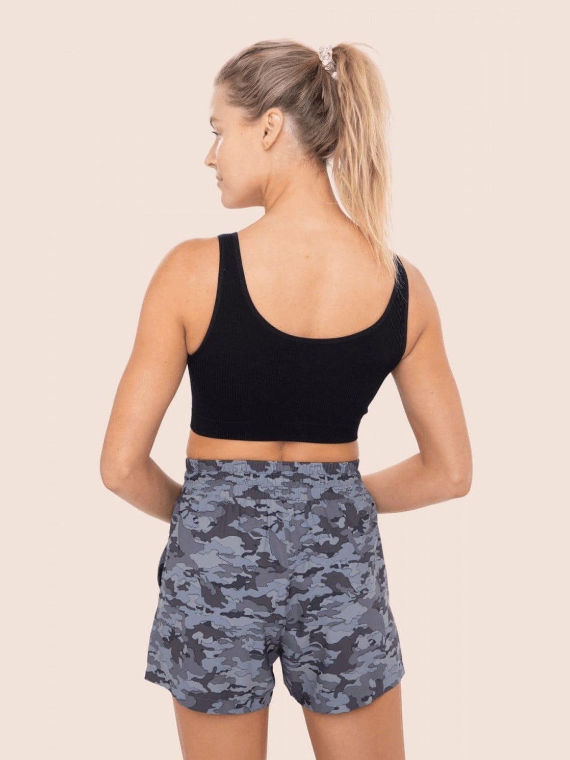 Ribbed Lace - Up Sportsbra - LEGDAY EVERYDAY