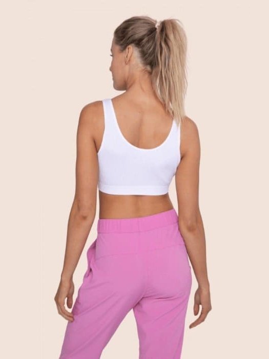 Ribbed Lace - Up Sportsbra - LEGDAY EVERYDAY