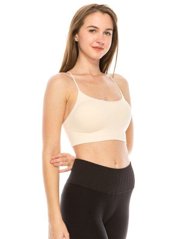 Seamless Padded Comfort Bra Cami - LEGDAY EVERYDAY