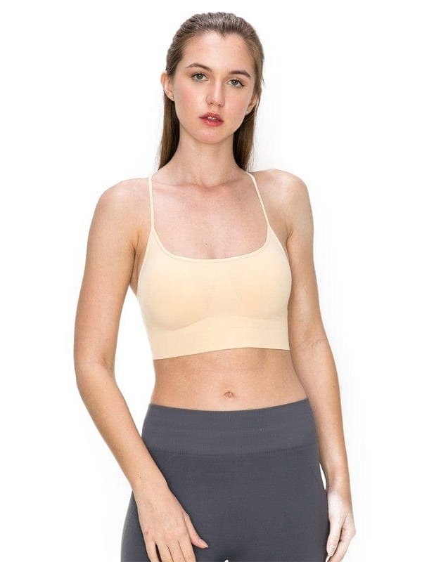 Seamless Padded Comfort Bra Cami - LEGDAY EVERYDAY