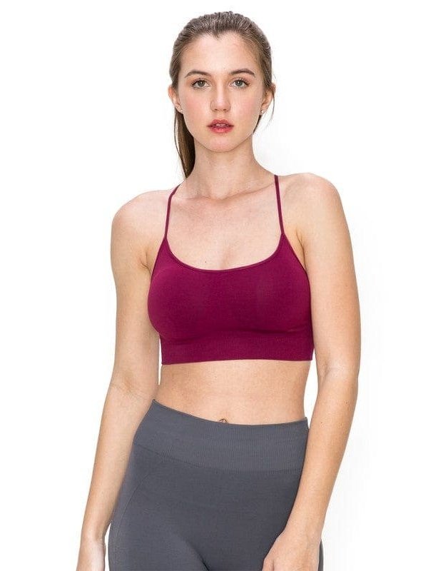 Seamless Padded Comfort Bra Cami - LEGDAY EVERYDAY