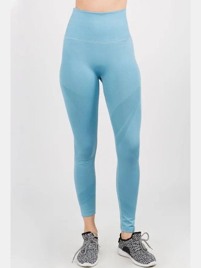Shadow Stripe Leggings - LEGDAY EVERYDAY