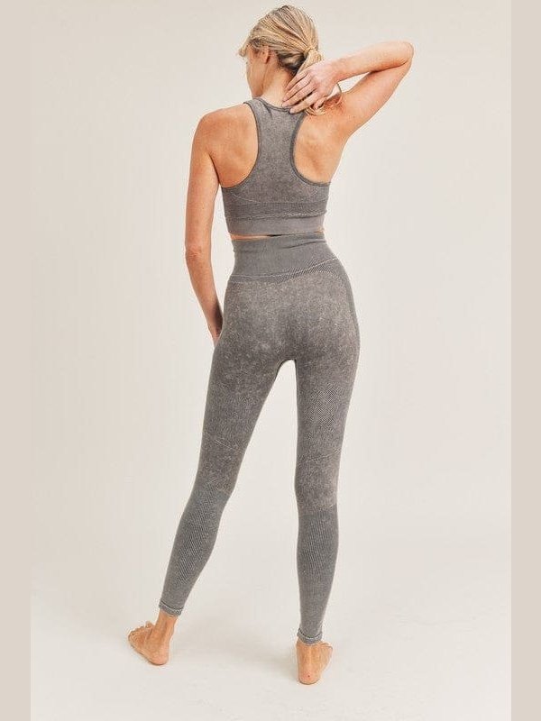 Solid Racerback Yoga Set - LEGDAY EVERYDAY