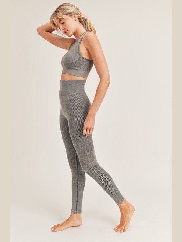 Solid Racerback Yoga Set - LEGDAY EVERYDAY