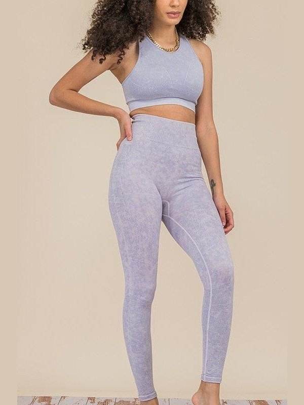 Solid Racerback Yoga Set - LEGDAY EVERYDAY