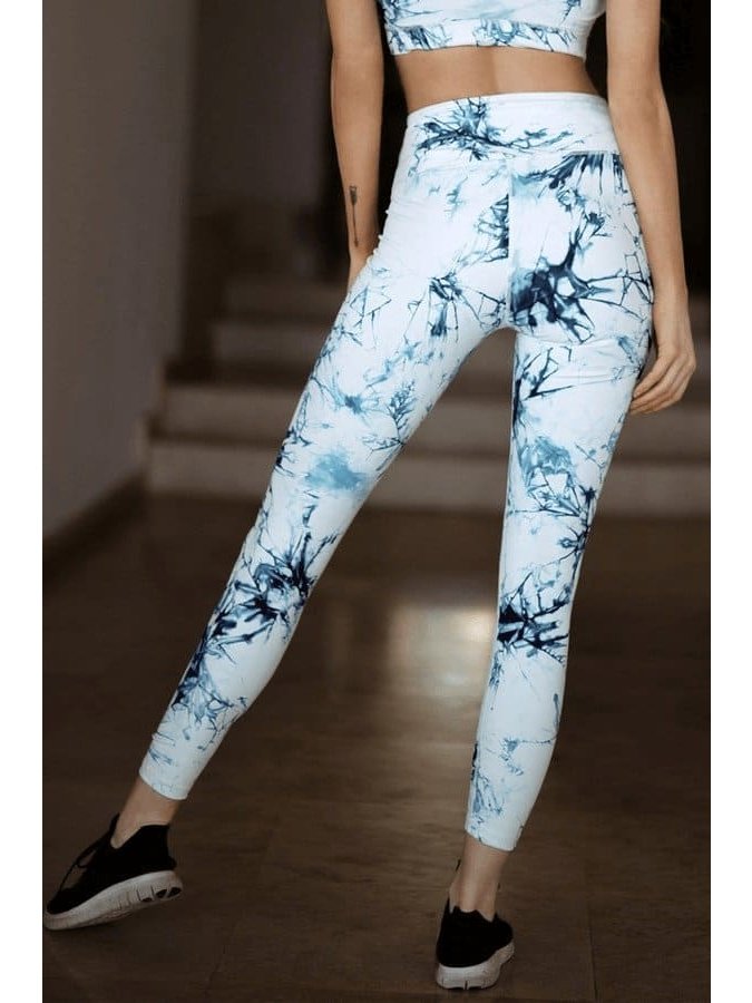 Tie - Dye Highwaist Leggings - LEGDAY EVERYDAY