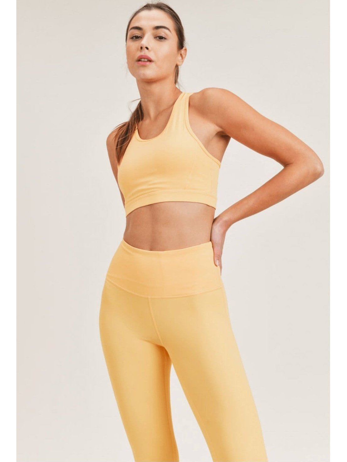 Twin Straps Racerback Sports Bra - LEGDAY EVERYDAY