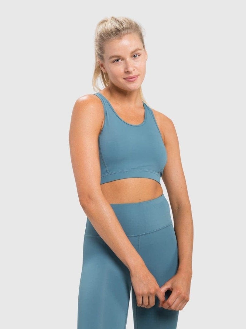 Twin Straps Racerback Sports Bra - LEGDAY EVERYDAY