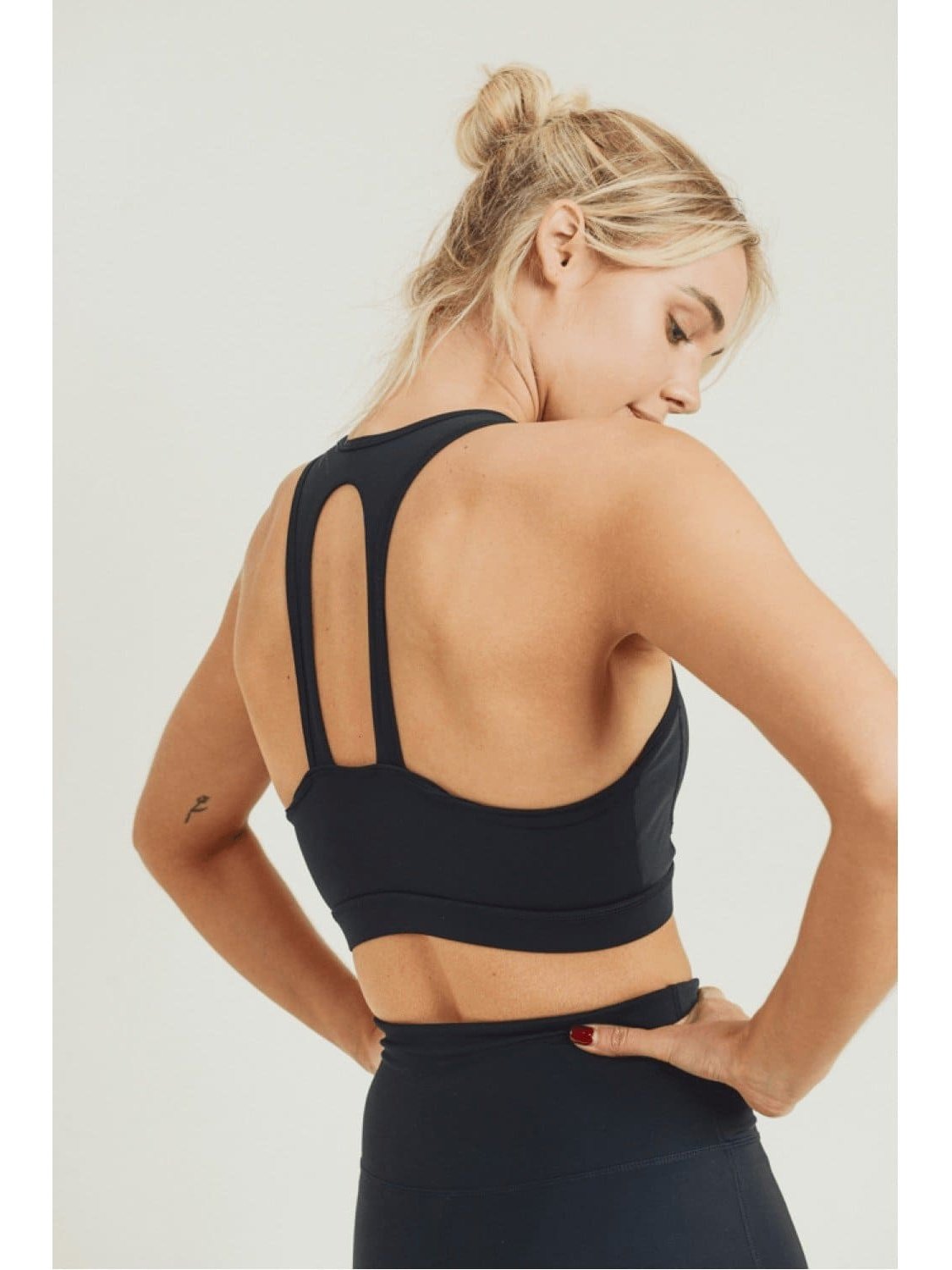 Twin Straps Racerback Sports Bra - LEGDAY EVERYDAY
