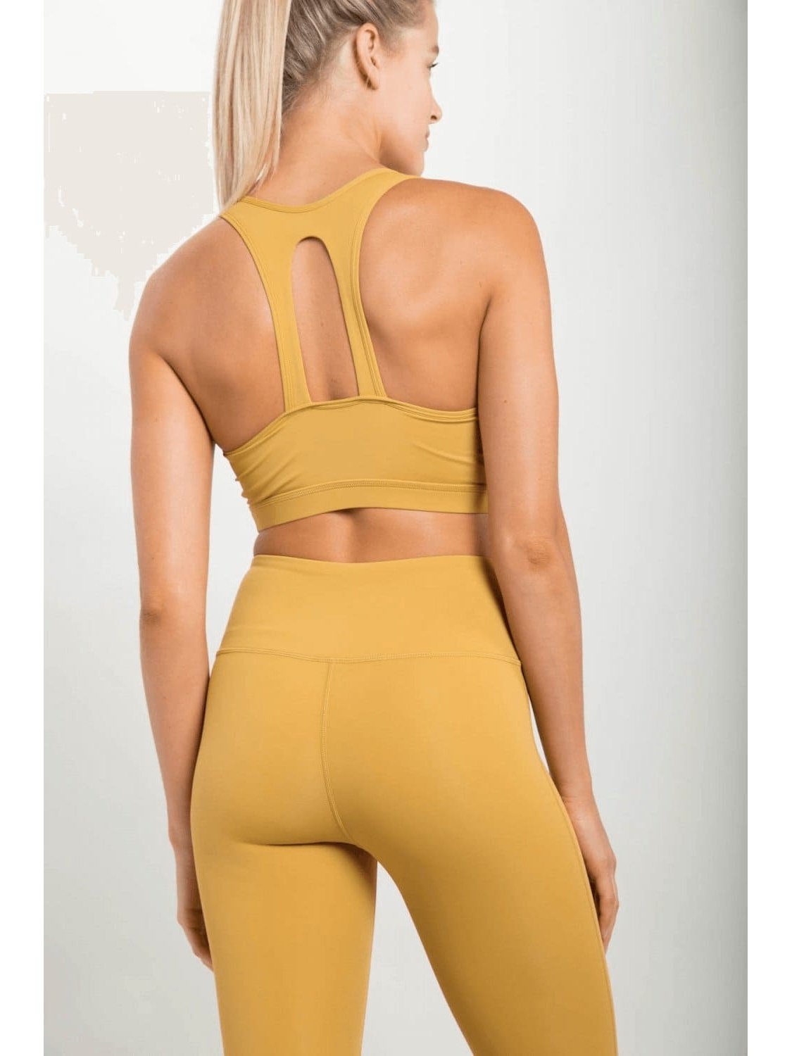 Twin Straps Racerback Sports Bra - LEGDAY EVERYDAY