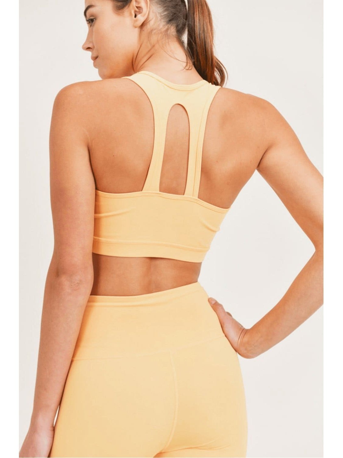 Twin Straps Racerback Sports Bra - LEGDAY EVERYDAY